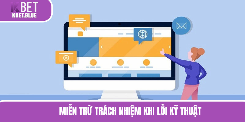 Nhà cái không hỗ trợ rủi ro xảy ra khi lỗi kỹ thuật